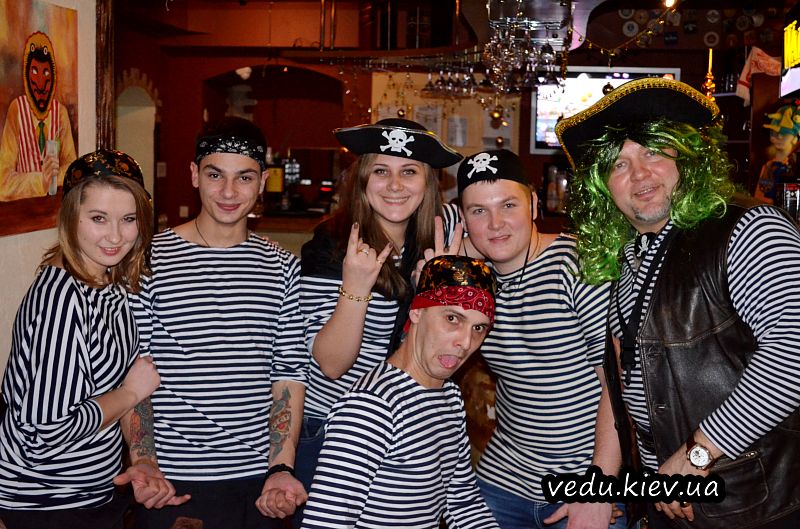 Проведение ведущим пиратской вечеринки в Новогоднюю ночь г. Киев