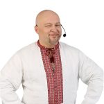 Украинский ведущий на свадьбу в Киеве в вышиванке Украинский ведущий на свадьбу в Киеве в вышиванке